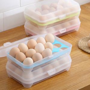 반투명 계란 보관함 용기 케이스 에그트레이 15구