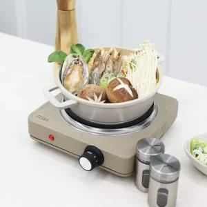 REINA 1구 전기레인지 핫플레이트 고화력 순간가열 휴대용 RI-1505