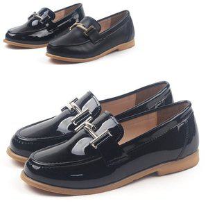 [쁘띠슈즈]더블티 교복 아동 여아 남아 주니어 초등 구두 로퍼