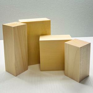 카빙우드 조각용 나무 조각 블록 목재 목공 바스우드 공예 DIY 재료 만들기