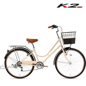 2025 케이투바이크 클래식 여성용자전거 쉘리26인치 7단