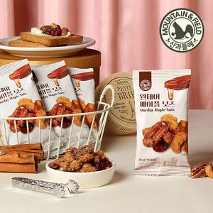 [산과들에] 프리미엄 원데이메이플넛츠 x20봉 믹스넛 견과 간식