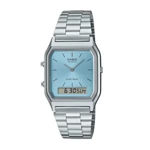 메탈 시계 공용 전자 빈티지 AQ-230A-2A1