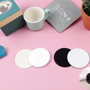 [RG5QPQRT]원형 카페트 테이프 부착식 찍찍이 세트 5P