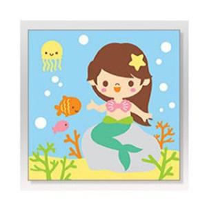 [RG5O03P9]DIY그리기 페인팅 바다시리즈 인어공주 20X20