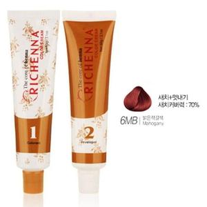 [RGK5046R]헤나추출물 부드러운향 헤어 6MB 밝은적갈색