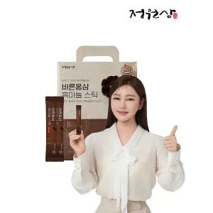 [하프클럽/정원삼]바른홍삼 흑마늘스틱 100포 1박스