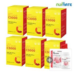 뉴메이트 메가 비타민C 3000 (6박스/6개월분/총180포)+일양 가르시니아 포함