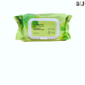 [정품] 참존 징코 수딩 앤 클렌징 티슈 70매 [백화점]