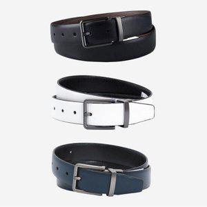 캘빈클라인 남성 리버서블 가죽 벨트