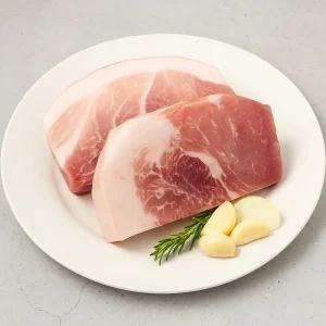 [알찬팜] 제주 흑돼지 뒷다리살 수육용 2KG (500G x 4팩)