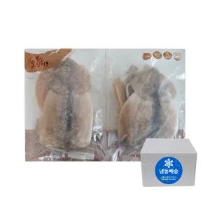 코스트코 냉동 손질오징어 1.5kg 아이스박스포장