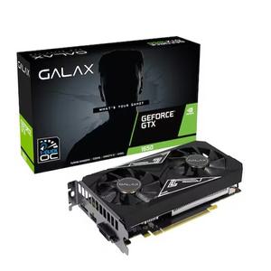 갤럭시 GALAX 지포스 GTX 1650 BLACK EX PLUS OC D6 4GB //