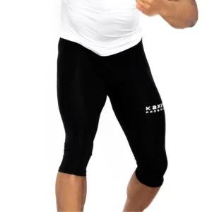 남성용 슬림핏 쫀쫀한 쿨 이너웨어 7부 반바지 골프속옷 기능성내복 언더레이어 등산용내의