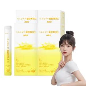 오늘부터 슬림에이드 레몬맛 (60포) 레몬즙분말 다이어트음료 가르시니아 프락토올리고당 비타민C 수분충전