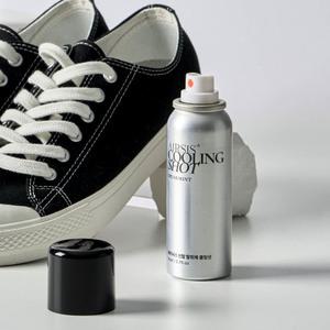 에어시스 신발 탈취제 운동화 냄새 제거제 쿨링샷 80ml 3개