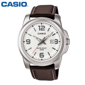 카시오 시계 MTP-1314L-7A 남성용 손목시계 가죽밴드 CASIO 정품