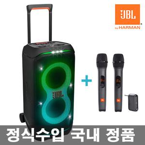 JBL 파티박스 스테이지 320 +AS3무선마이크 대형 블루투스 스피커 휴대용 캠핑 매장 PARTYBOX STAGE 320