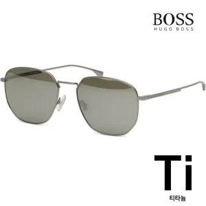 티타늄 선글라스 BOSS0992FS RIWT4 무광 메탈테 미러 아시안핏
