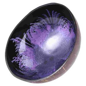 대나무 코코넛 그릇, 견과류, 거치대 사탕 용기, 쉘 보석 보관함, 사무실 과일 간식