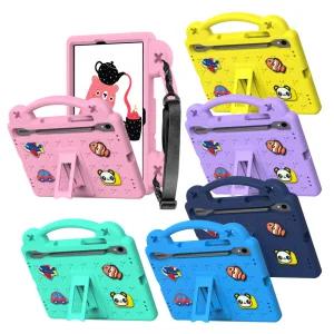 갤럭시탭 S11 S10라이트 S10FE S9FE S9 S8 S7 케이스 어린이 KC인증 애니멀비츠 에바폼 범퍼 스트랩 손잡이 거치대 유아 아동 키즈