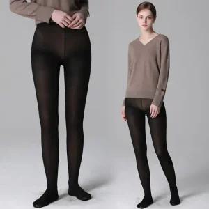 르오트 100데니아 불투명 블랙스타킹