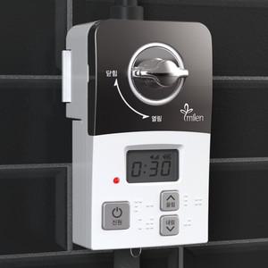 미랜콕 가스타이머 MG-06GT 음성지원 블랙 실버 핑크 그린  안전밸브