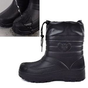 남자 겨울 털방한화 방수 부츠 배달 작업화 장화 신발