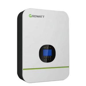 SPF 3000TL HVM 그로와트 태양광 인버터, MPPT 충전 컨트롤러, 단상 순수 사인파 저장 3KW, 24V, 50A