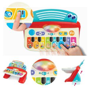 윈펀 리틀밴드 멜로디 터치 피아노 악기놀이 건반연주 악보 음계학습 테이블형 청각자극 유아