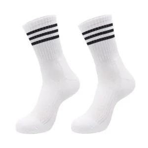 PRS 남성용 빅사이즈 큰발 왕발 3선링글 장목스포츠 양말 6켤레