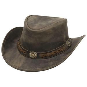 SideWinder 카우보이 모자 내구성 있는 정글 그레인 가죽 유니 성인 남.. 정품보장
