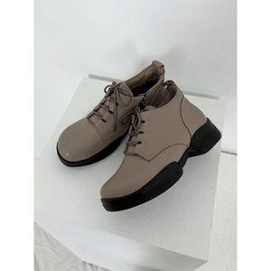 [하프클럽/카멜브라운]지쎄수제화 고트가죽 어너 로퍼 스니커즈