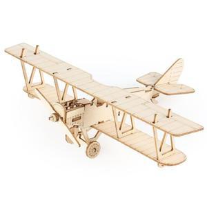 [HYIJDY9S_4B]미니 목재모형 복엽기