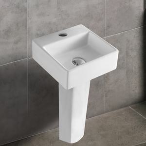 소형 세면대 긴다리 세면대 미니세면대 사각다리형 MKDL005