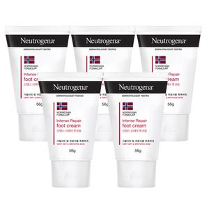 뉴트로지나 인텐스 리페어 풋크림 56g X5개