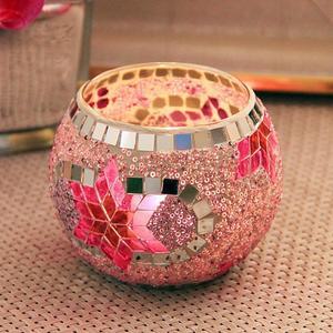 [HYIJWWHX_4B]우주별 티라이트받침 모자이크 캔들홀더 받침