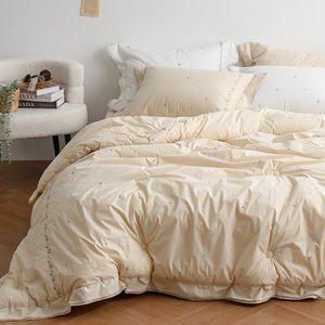 [윤스홈] 리사 고밀도순면 가을 겨울 호텔식 이불베개 퀸(특대형)