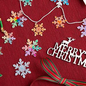 슈링클 눈꽃 크리스마스만들기