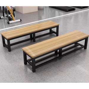 긴벤치 체육관 식탁 우드톤 사무실 시청 관공서 의자