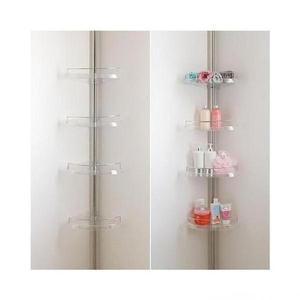 [셀러허브][라일리] Rly (SM)투명 가이드 코너선반 4단 (S9608298)