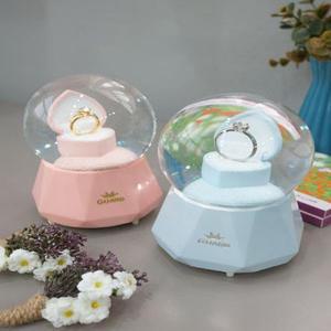 [HYIJQMGE_4B]스노우볼 LED 워터볼 오르골 2JSlor 대 1