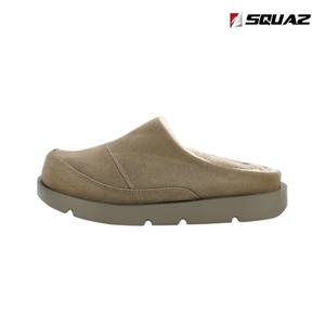 스콰즈 남자 털 안감 슬리퍼 겨울 방한슈즈 시어링 뮬 SQS289
