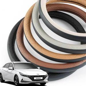 [JHP1ORT4_51C0]아반떼 퀄팅라인 블랙 자동차핸들 원형