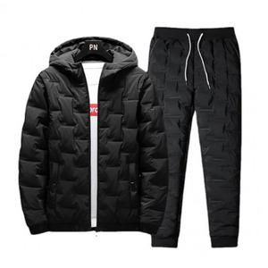 겨울 누빔 생활방수 트레이닝복 깔깔이세트 패딩바지 세트