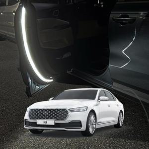 [HYIJS0H7_4B]기아 K9 면발광 국산 워닝 도어라이트 / 1