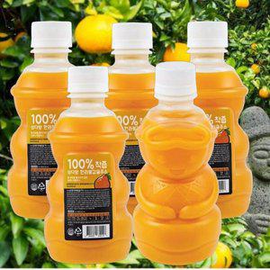 빙그레 제주 삼다향 착즙 한라봉 감귤주스 320ml (5입)