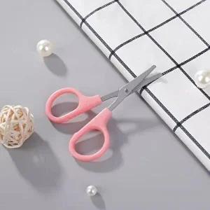 [셀러허브 패션][JHORRPRQ_51]안전 둥근날 코가위 핑크 정리 미용 콧털제거