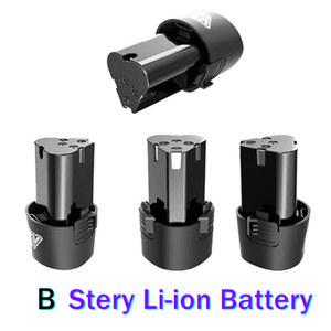 전동 공구용 고용량 범용 충전식 배터리, 전기 스크루 드라이버, 전기 드릴, 리튬 이온 배터리, 12V, 6800mAh