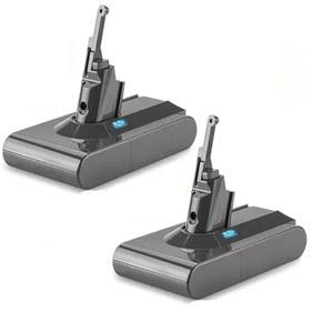 다이슨용 리튬 배터리, 진공 청소기 배터리, 충전식 전동 공구 배터리, 6800mAh, 9800mAh, 12800mAh, V8, 21.6 볼트
